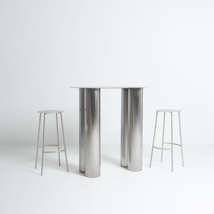 Mesa Nubo. Inox