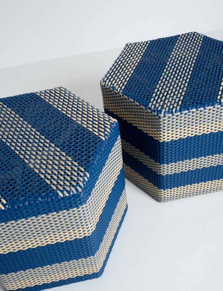 Puff Yoko. Azul Marino