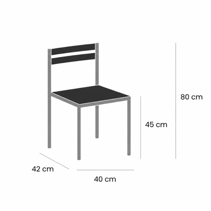 Silla Ice Inox